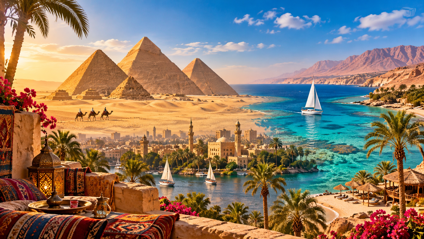 Egypt eSIM & Travel Guide 2026: Cairo, Sharm & Hurghada