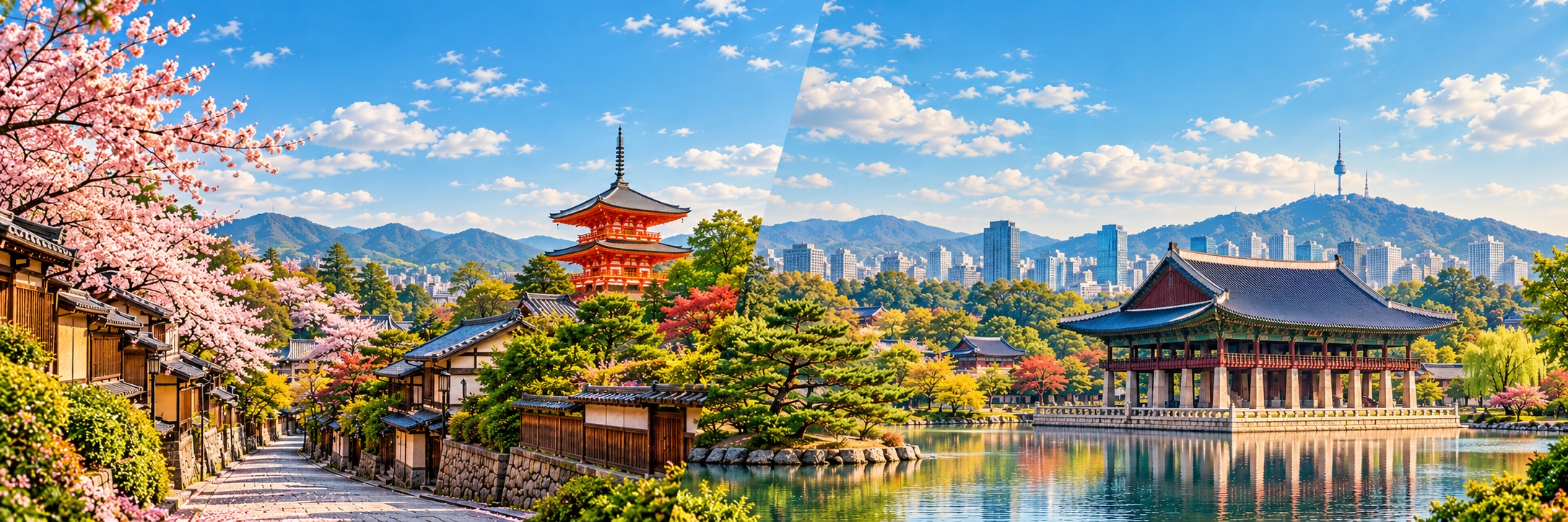 Japan und Südkorea: 14-Tage-Route und eSIM-Ratgeber